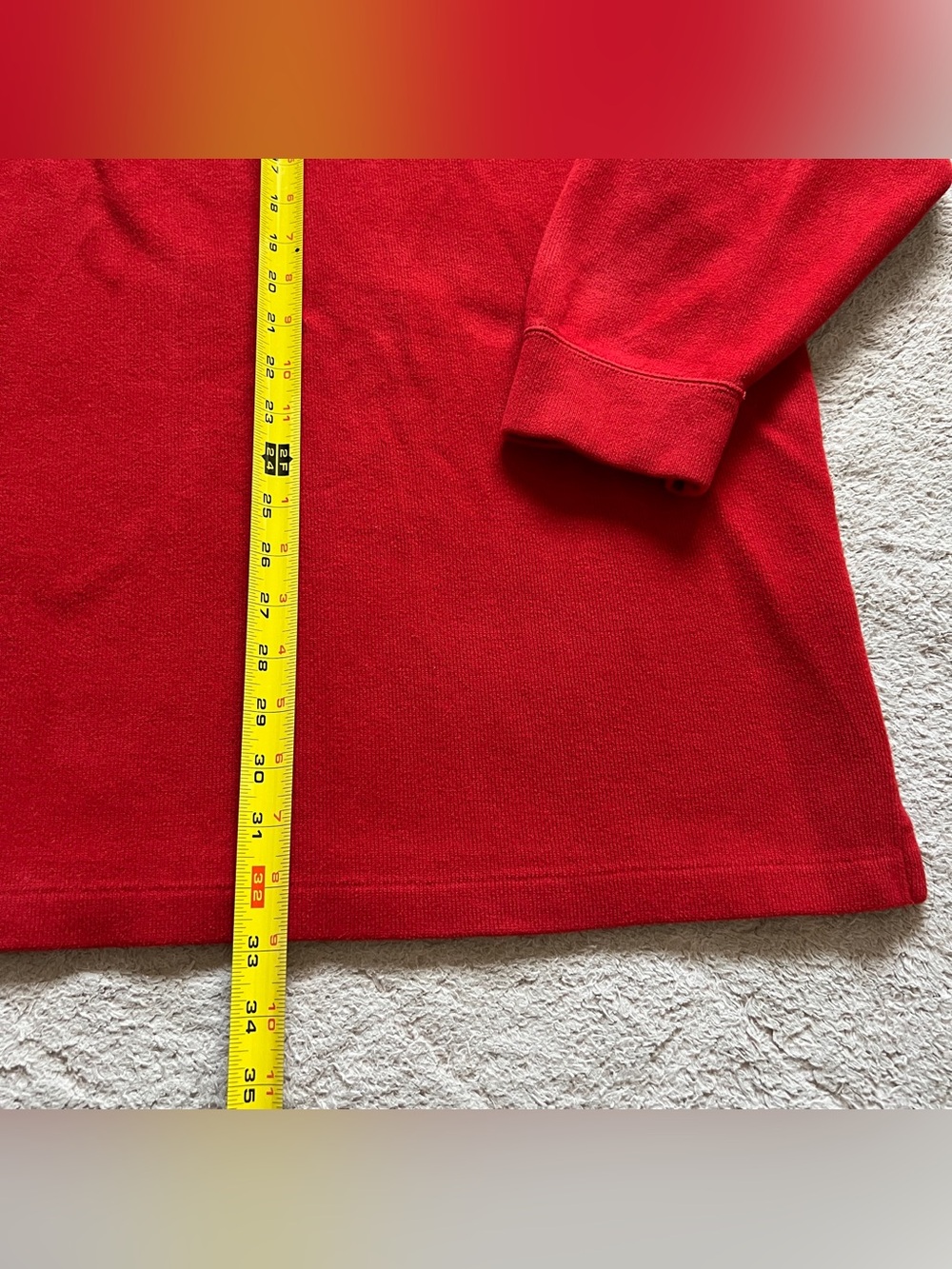 VTG Polo Ralph Lauren Quarterzip Sweater Preppy Minimal Old Money Cotton Sz 3XLT - Picture 4 of 7